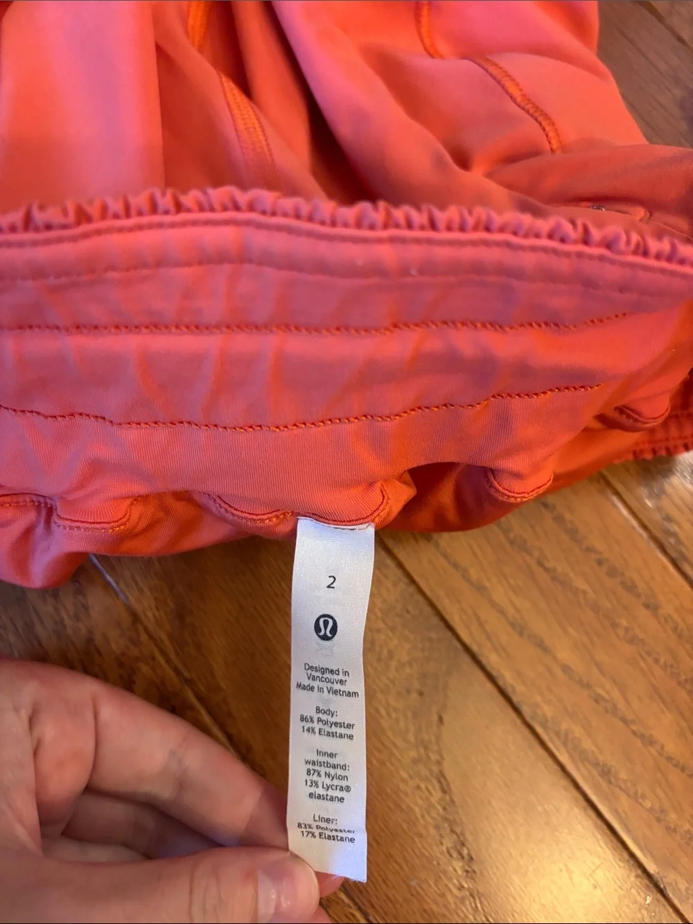 Lululemon Track That High-Rise Lined Short 5
